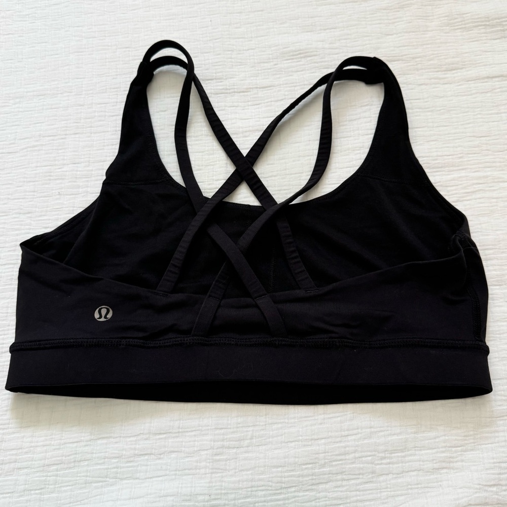 Lululemon sports bra black